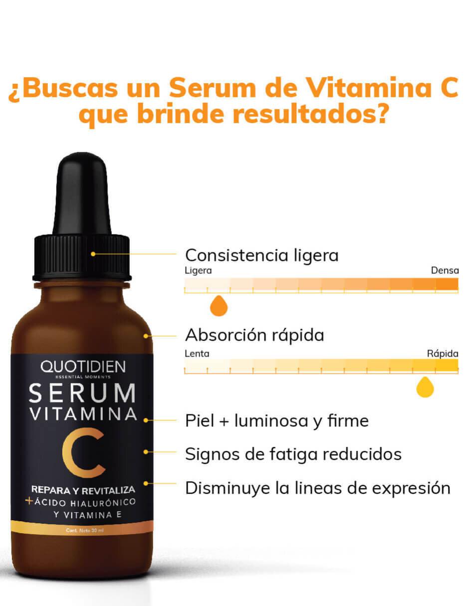 Sérum antimanchas facial Vitamina C SKincare tipo piel 7