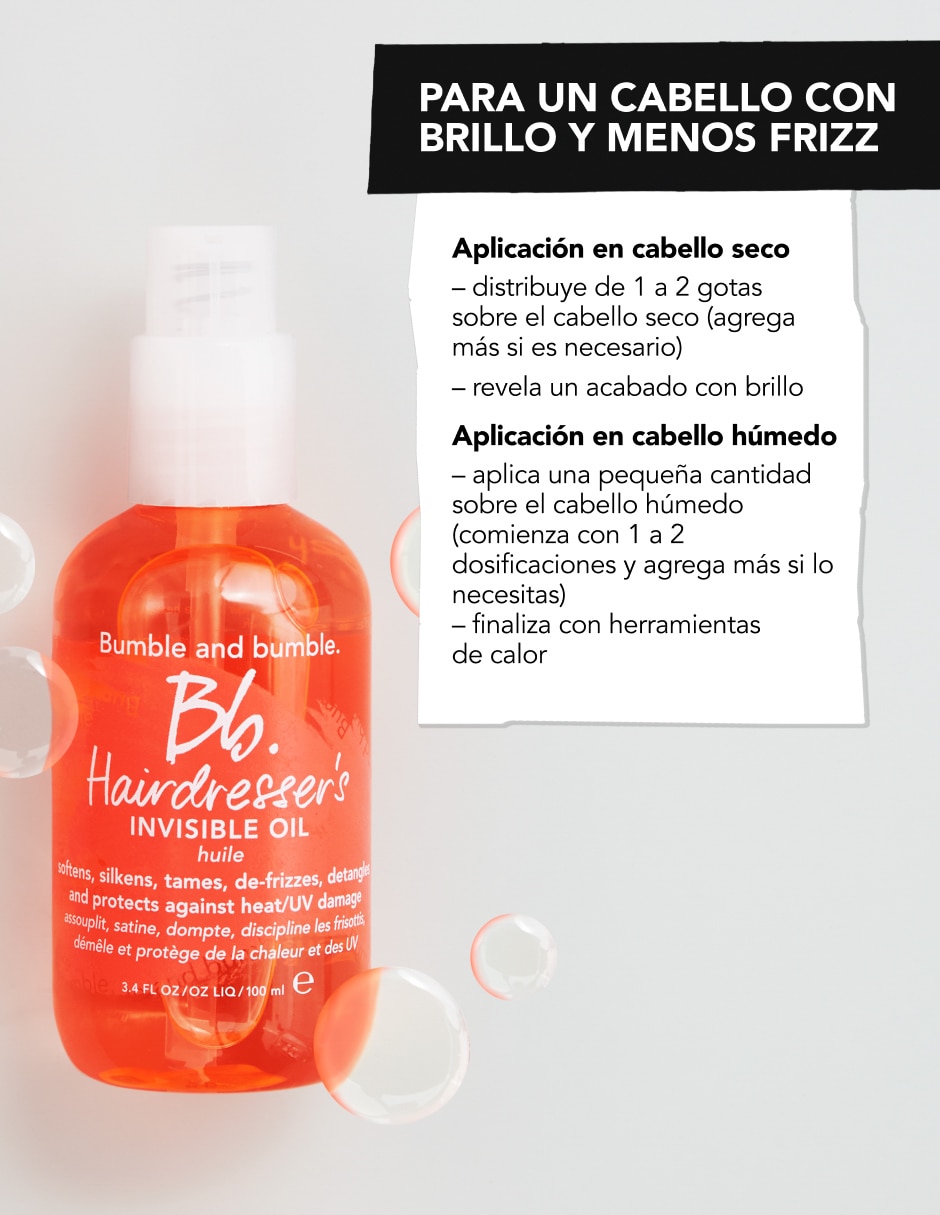 Aceite para cabello Hairdresser's Invisible 100 ml 7