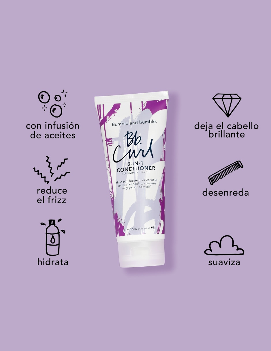 Acondicionador para cabello BB Curl 200 ml 2