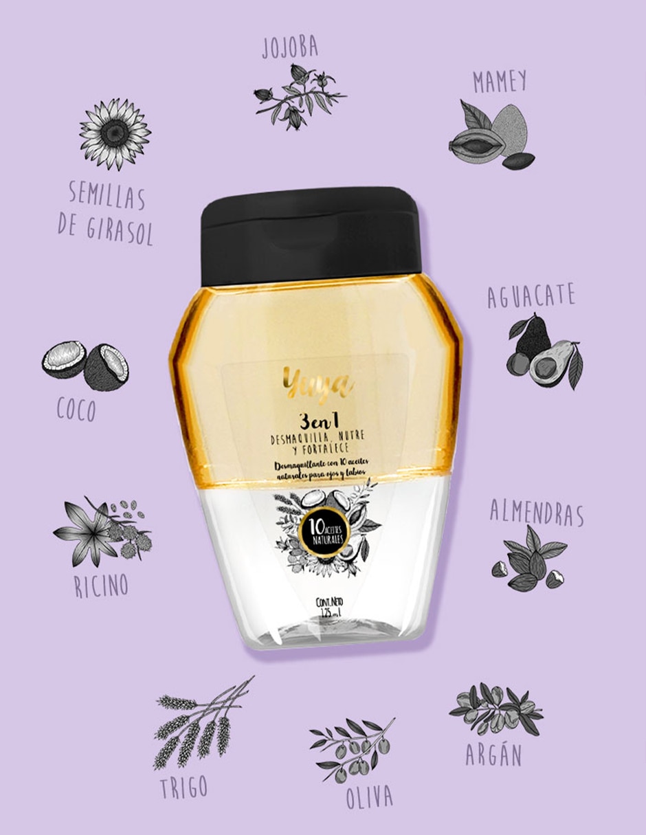 Desmaquillante 3 en 1 con 10 aceites naturales 17