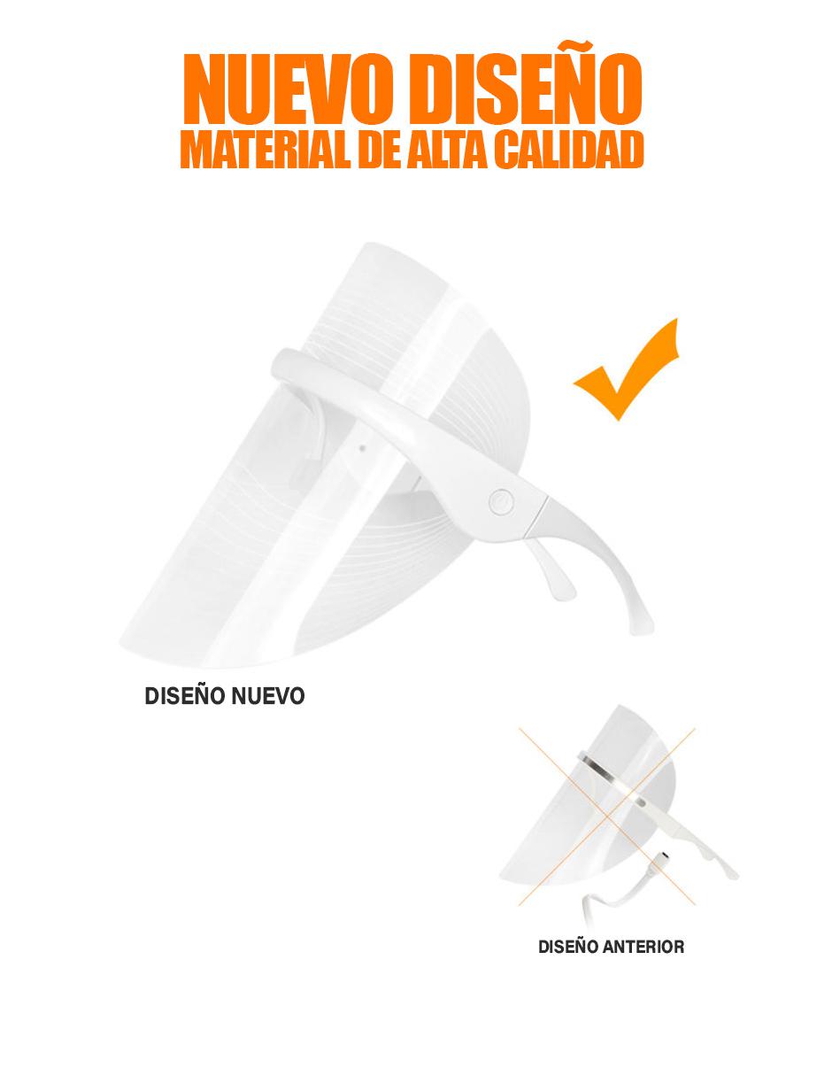 Máscara de LED inalámbrica 11