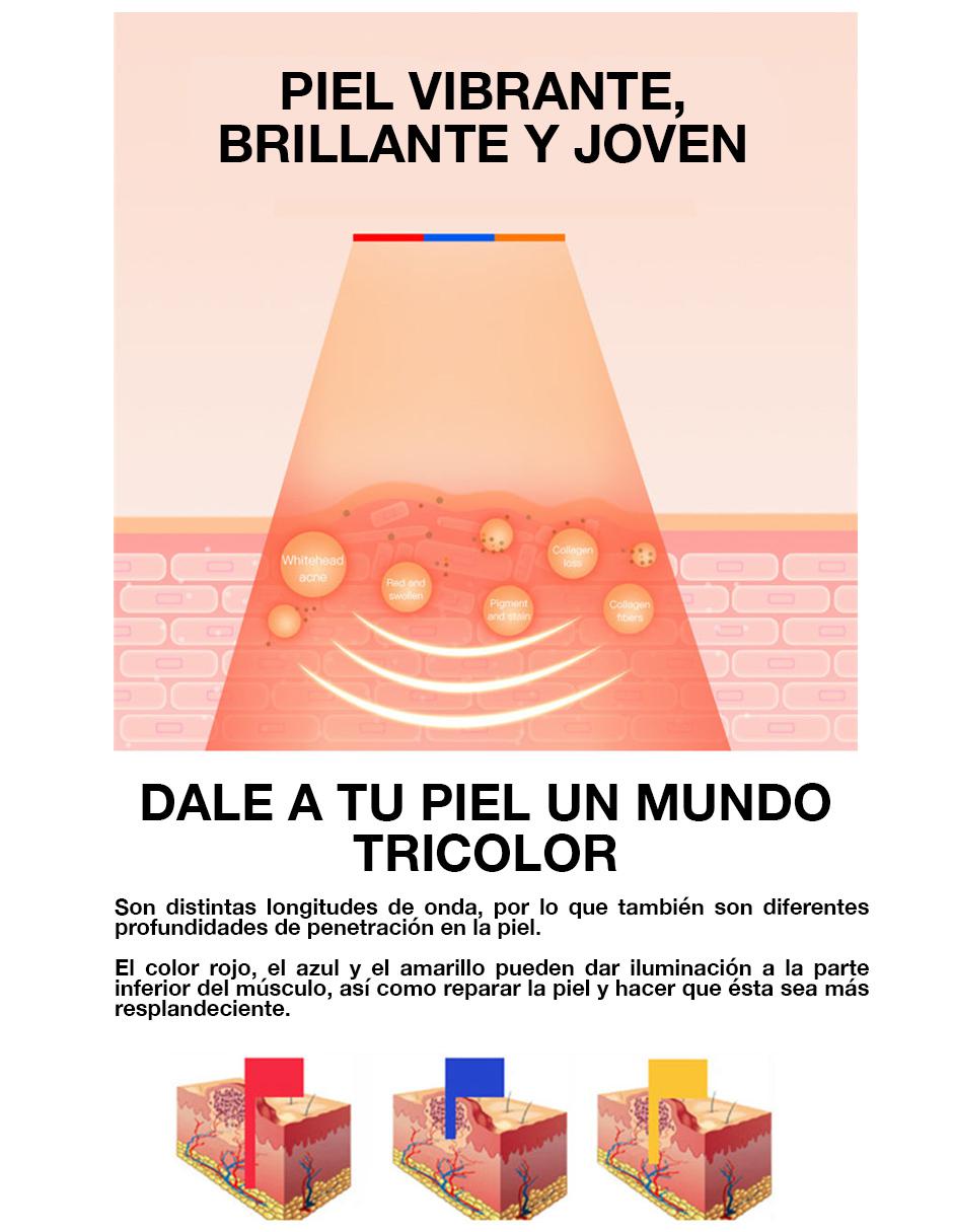 Máscara de LED inalámbrica 4