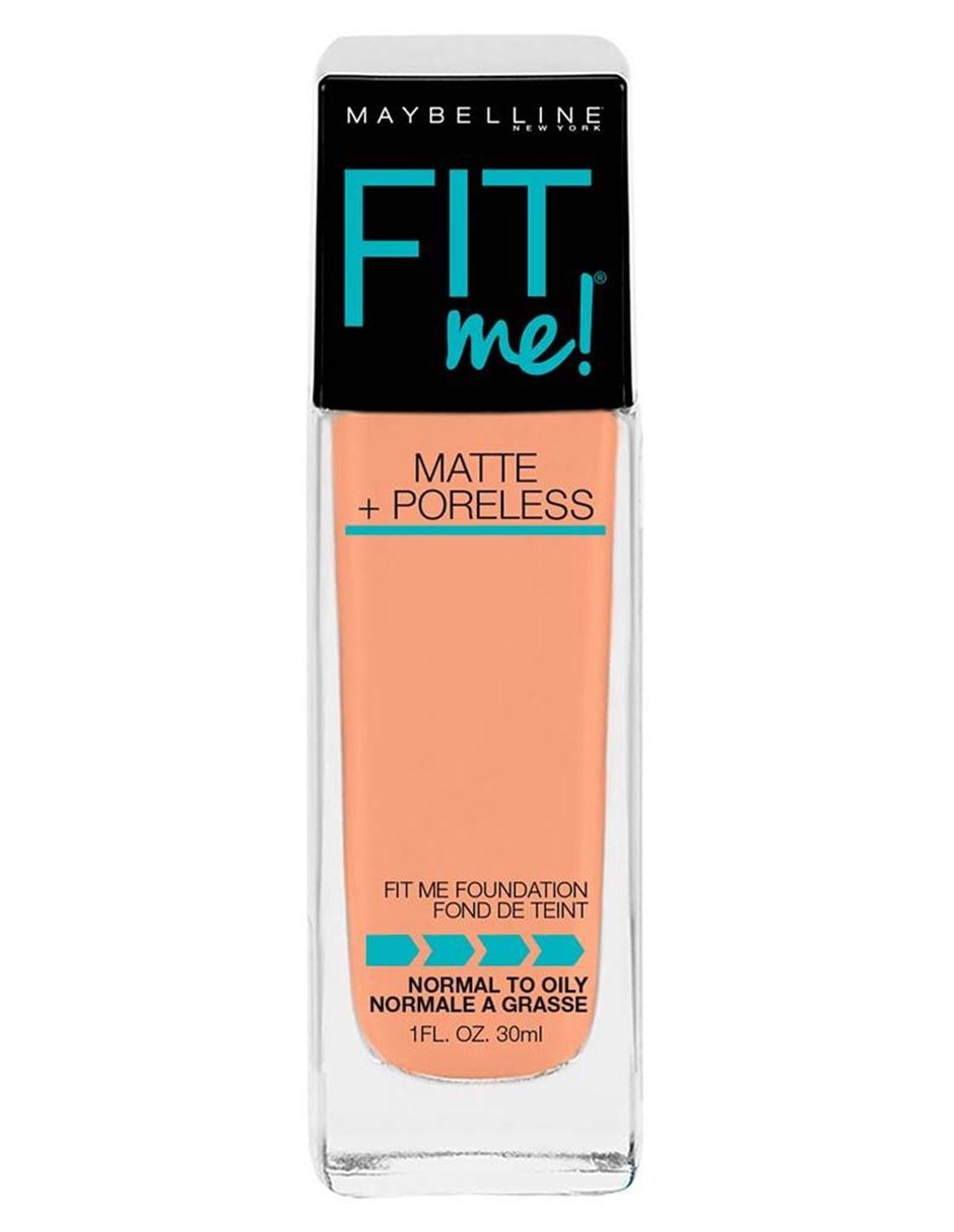 Base de maquillaje líquida Fit Me Matte + Poreless natural