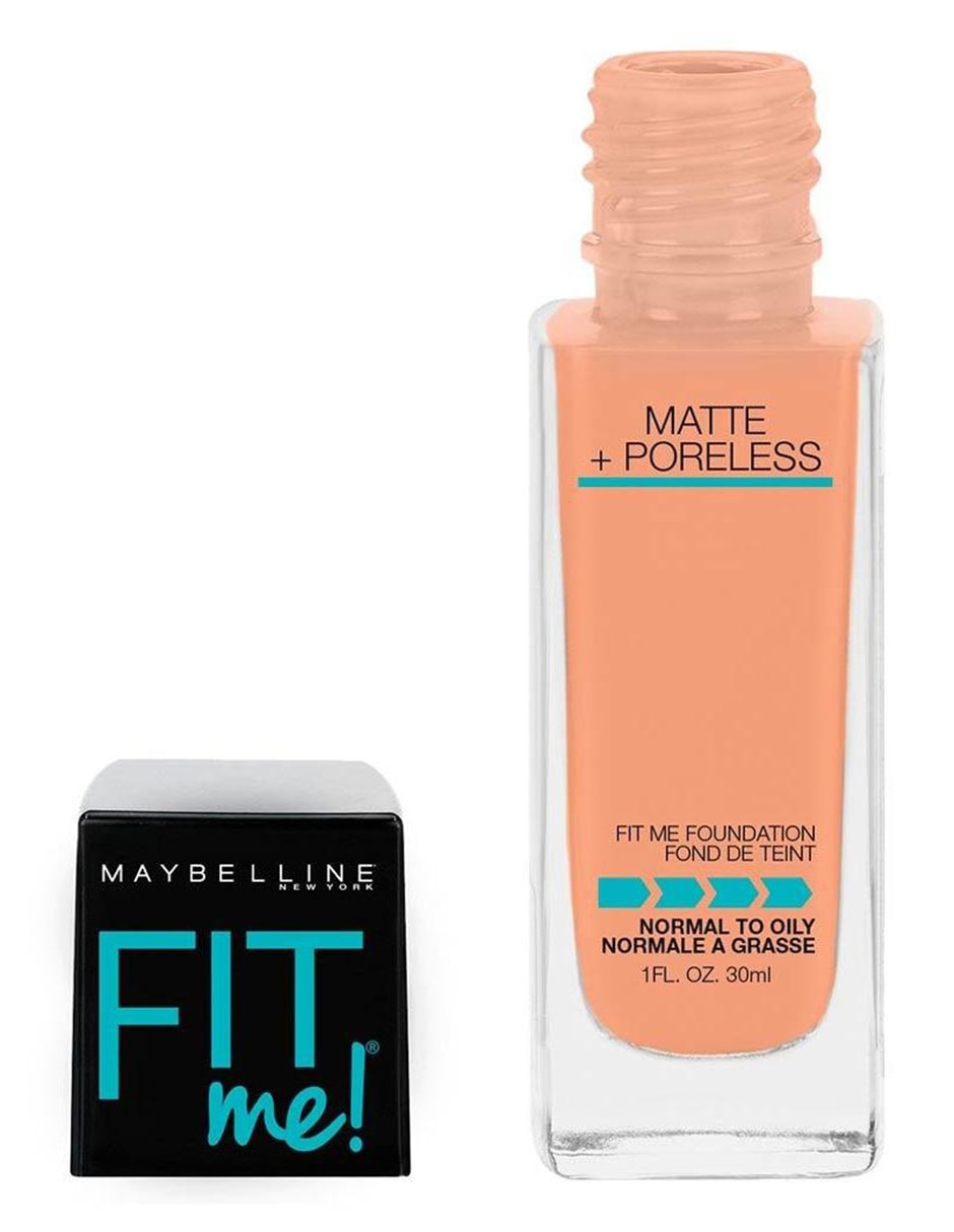 Base de maquillaje líquida Fit Me Matte + Poreless natural 2
