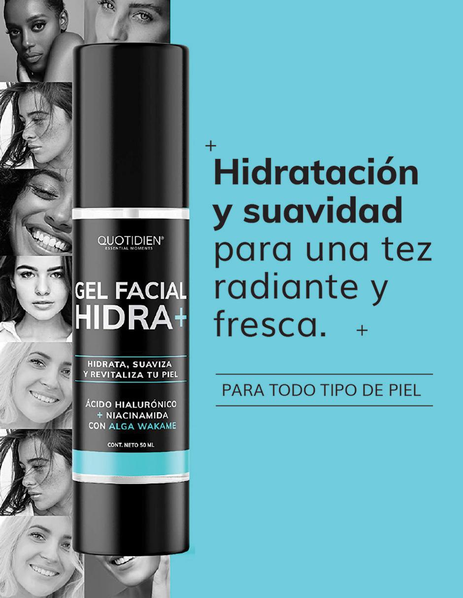 Gel Hidratante con Acido Hialuronico y Niacinanamida Skin Care Crema Facial 50ml 3