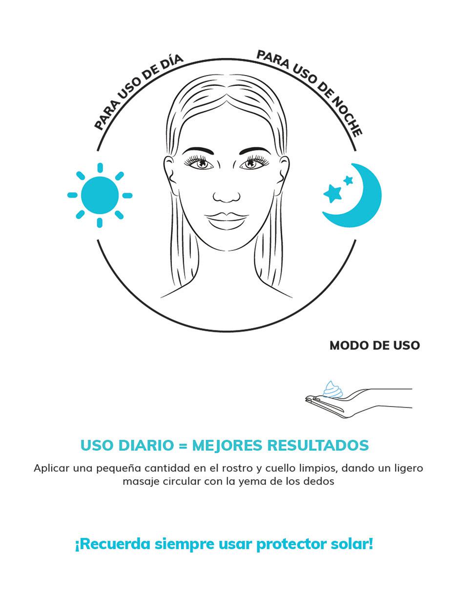 Gel Hidratante con Acido Hialuronico y Niacinanamida Skin Care Crema Facial 50ml 6