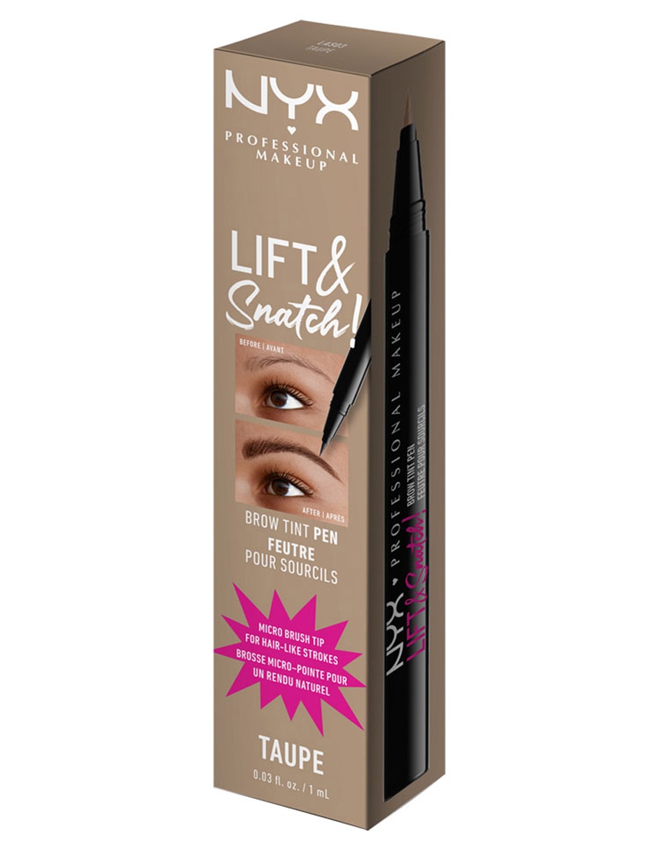NYX LIFT AND SNATCH BROW TINT PEN,TAUPE