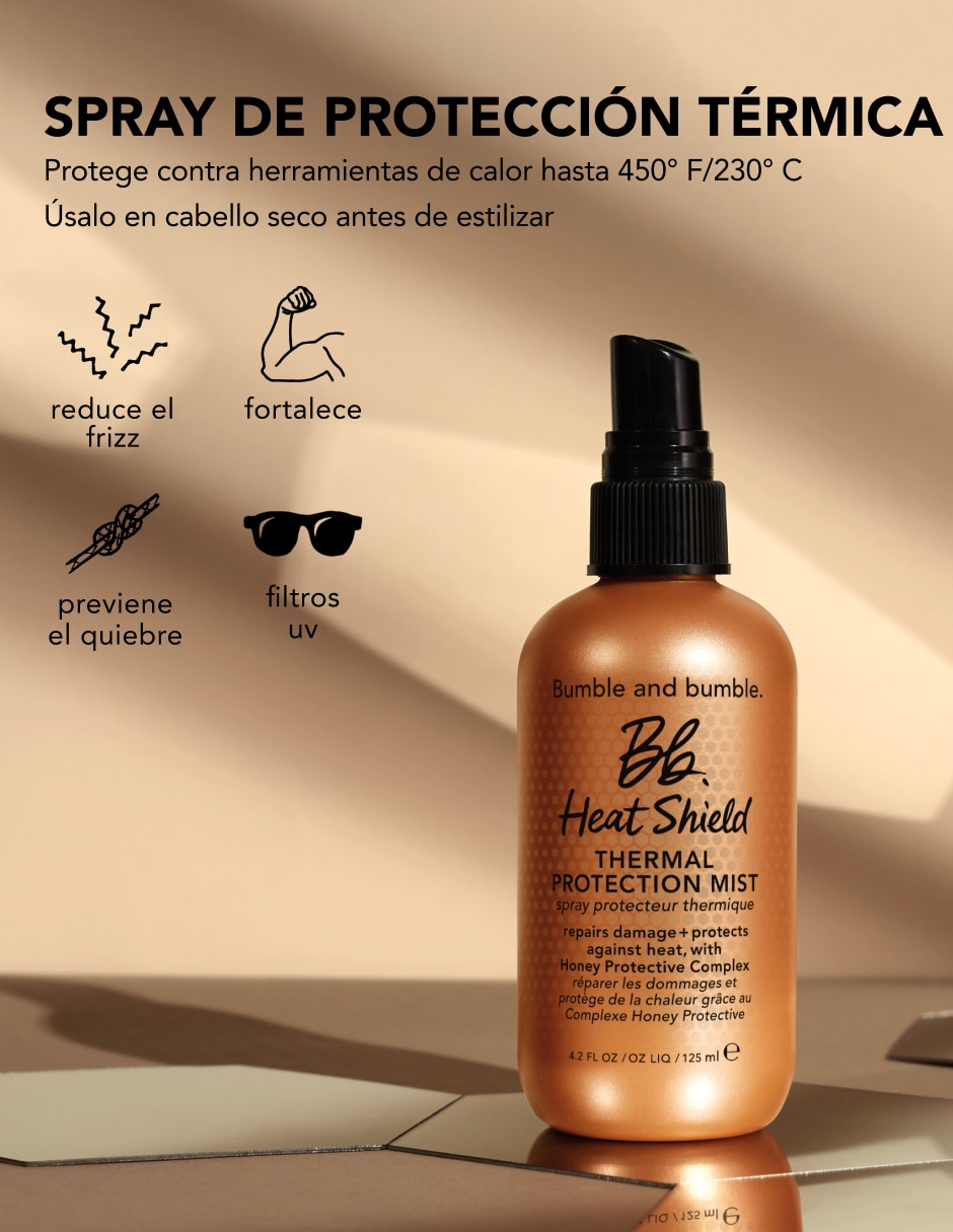 Crema para todo tipo de cabello Heat Shield para hidratar 2