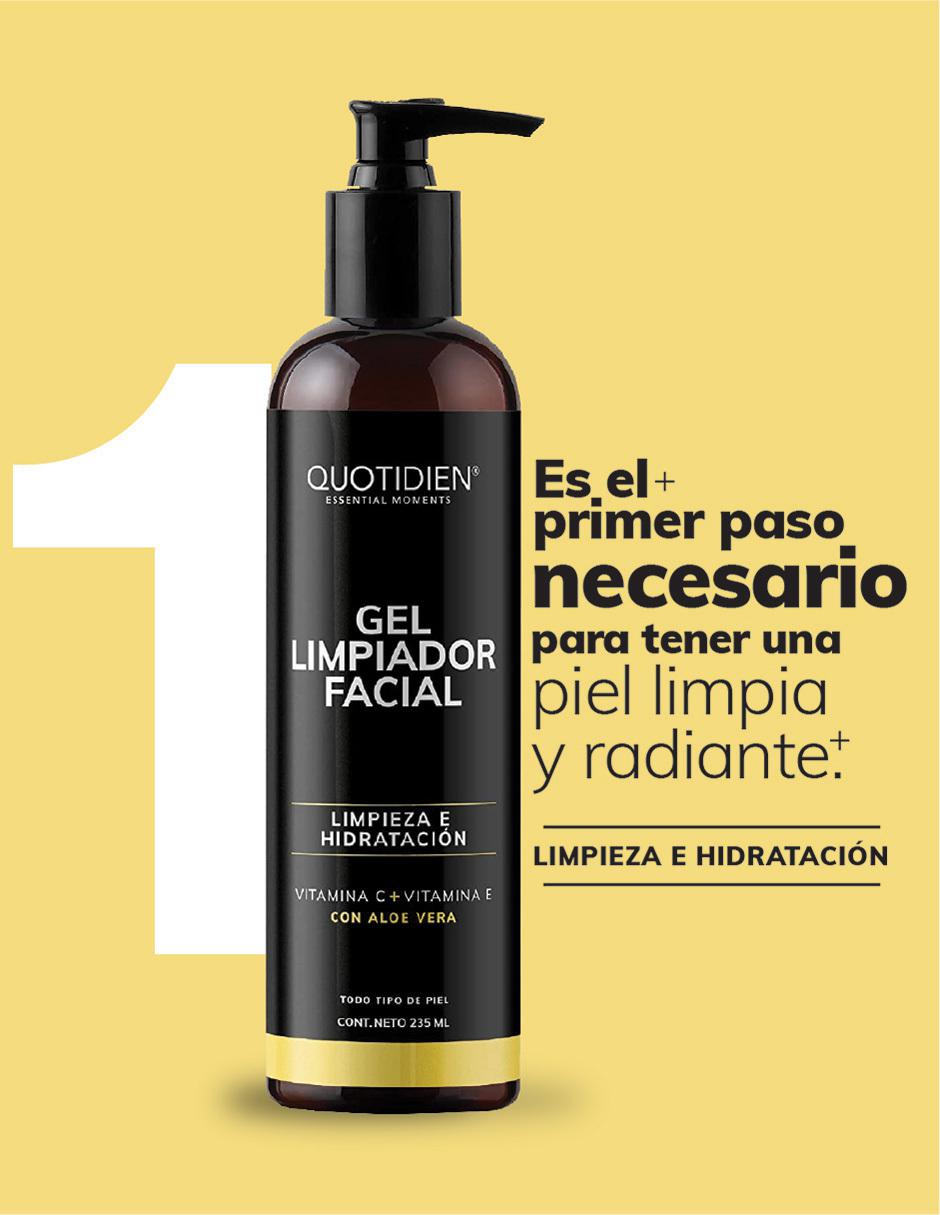 Gel Limpiador con Vitamina C + Aloe Vera Skin Care Facial 235ml 3