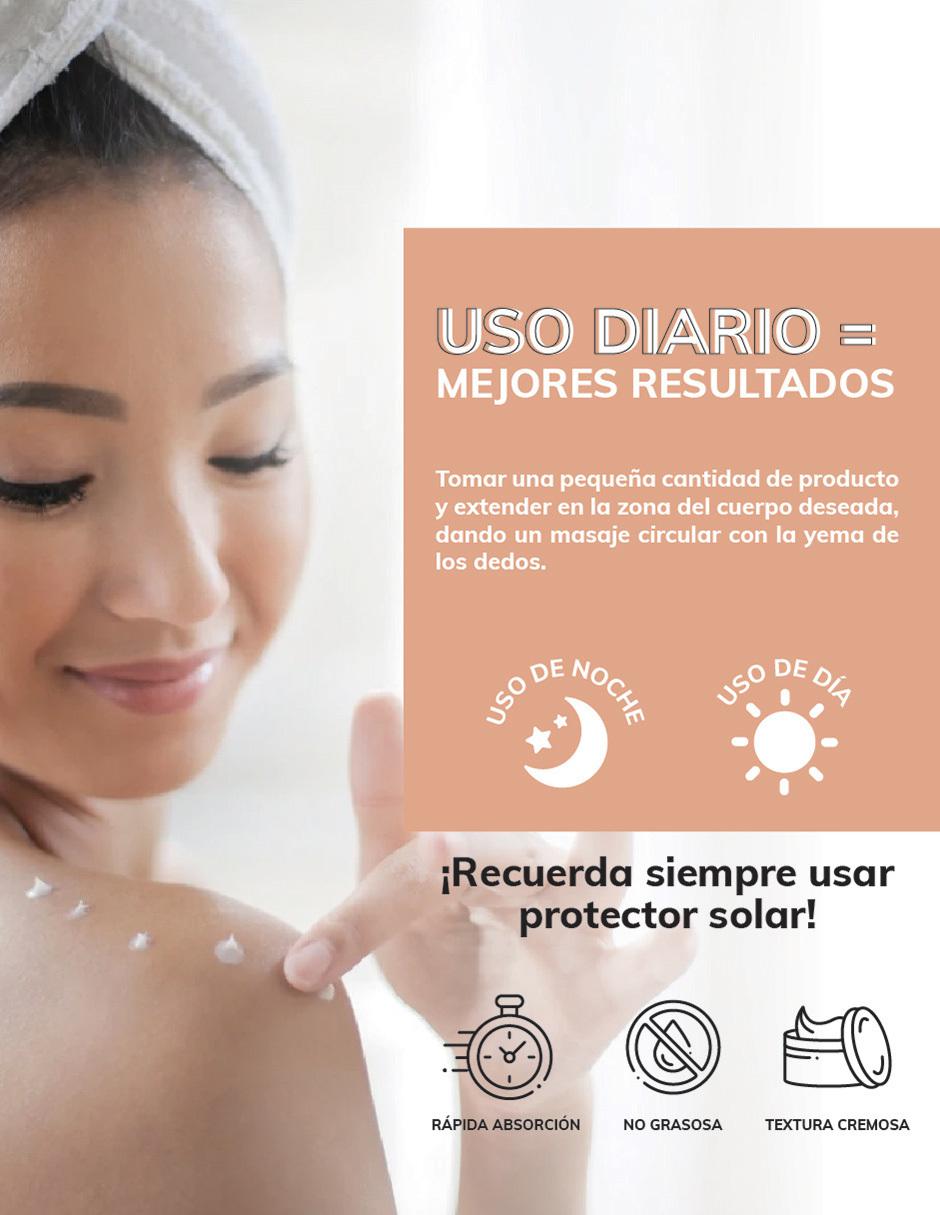 Crema para cuerpo recomendada para revitalizar día y noche para todo tipo piel 8