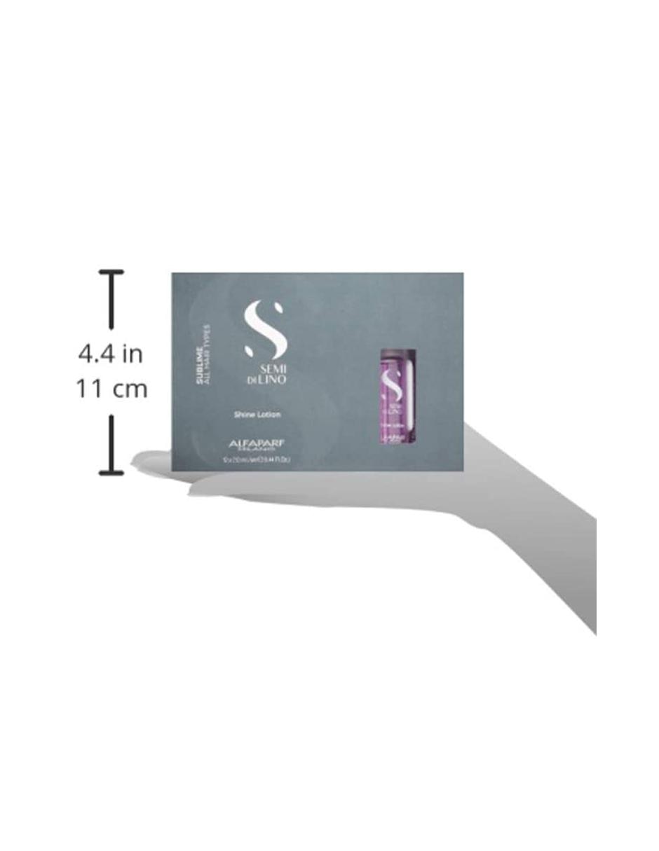 Ampolletas Semi Di Lino Sublime Shine Lotion 4