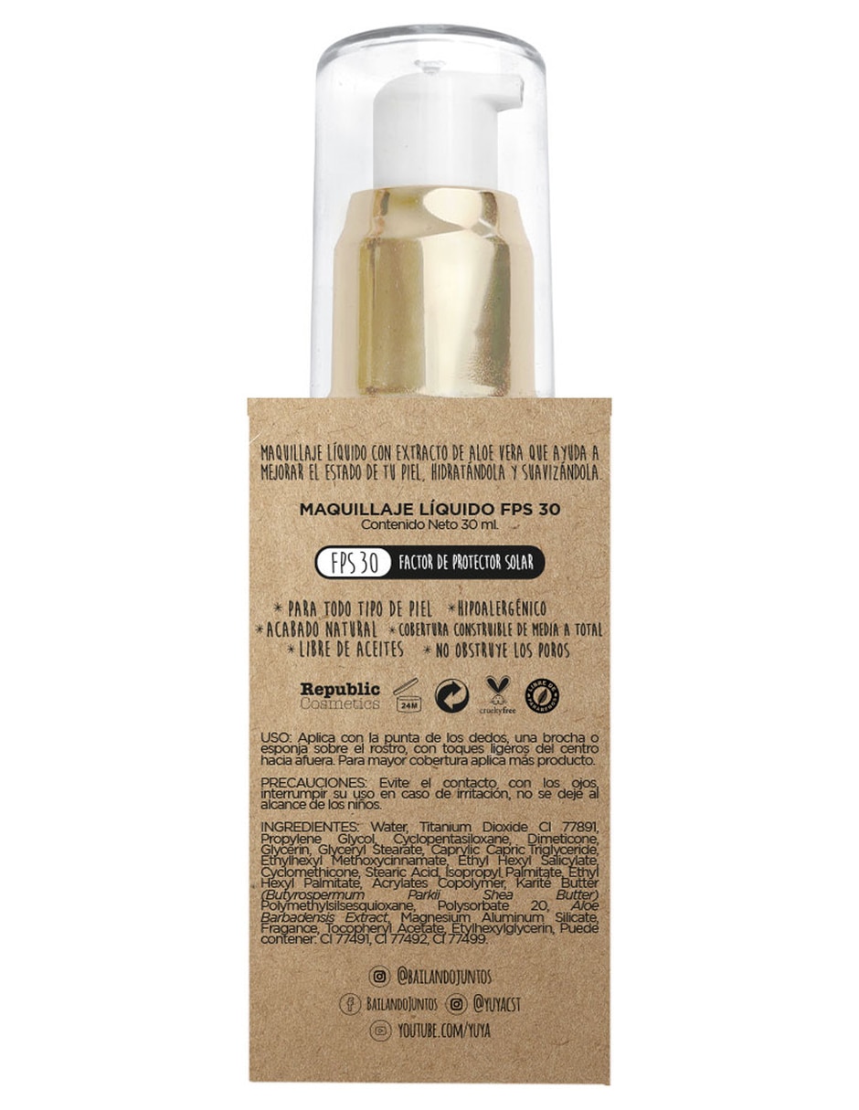 MAQUILLAJE LÍQUIDO CM10
