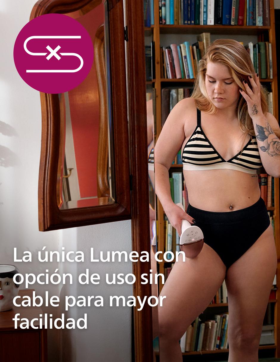 Depiladora IPL para rostro y cuerpo Lumea Serie 9000 8