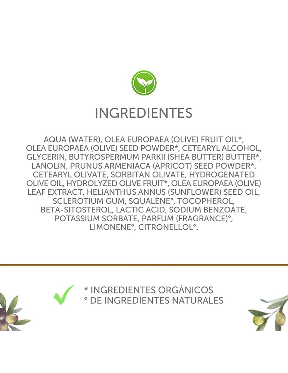 Exfoliante corporal Oliva para piel sensible 4