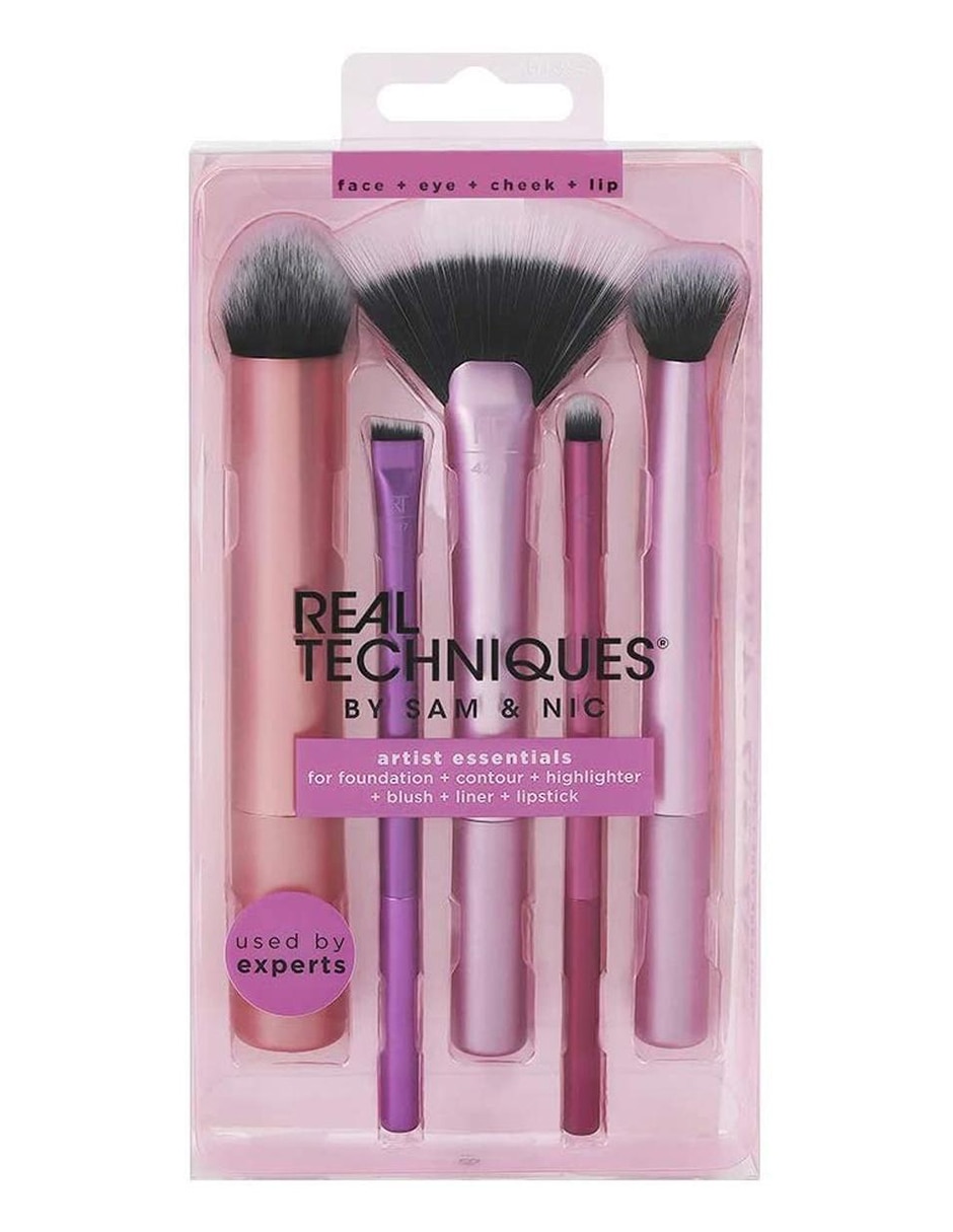 Set de brochas para maquillaje Real Techniques Artist Essentials