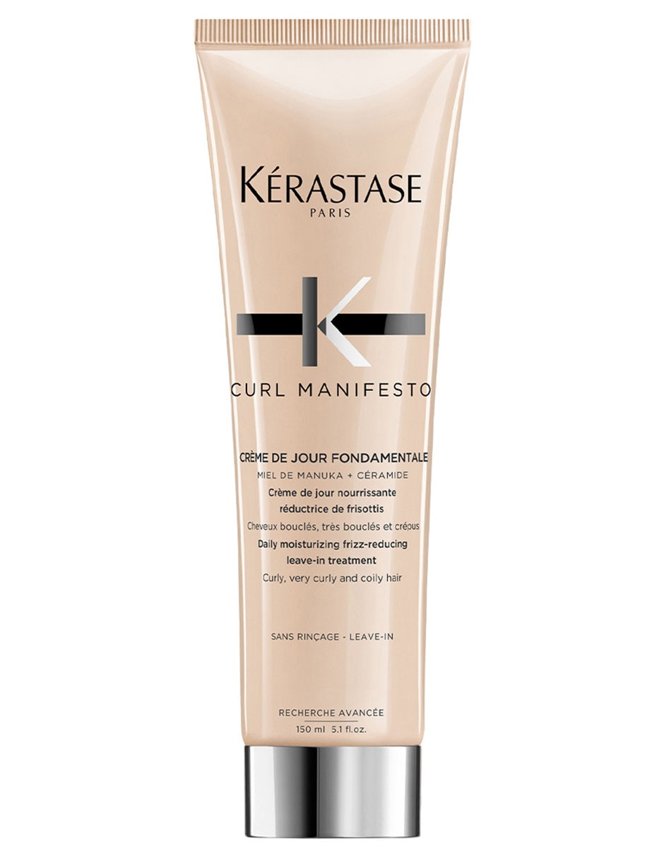 Crema para cabello rizado Daily Moisturizing Frizz-Reducing Leave-in Treatment Curl Manifiesto para hidratar