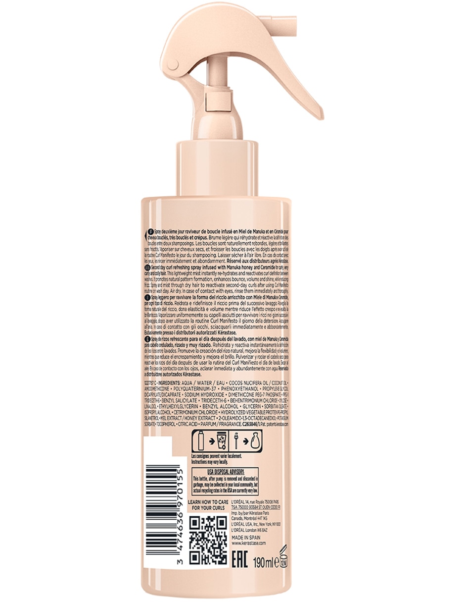 Spray para cabello rizado Kérastase Curl Manifiesto 190 ml 2