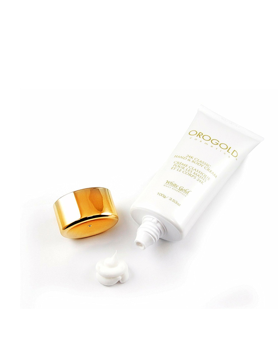 Crema para manos recomendada para revitalizar día y noche White Gold para todo tipo piel 2