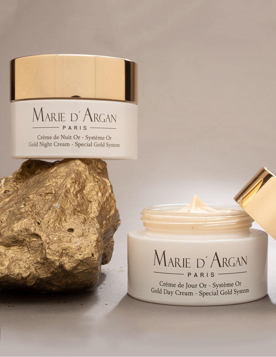 Set de crema facial recomendada para prevenir signos de la edad de día y noche para todo tipo piel 2
