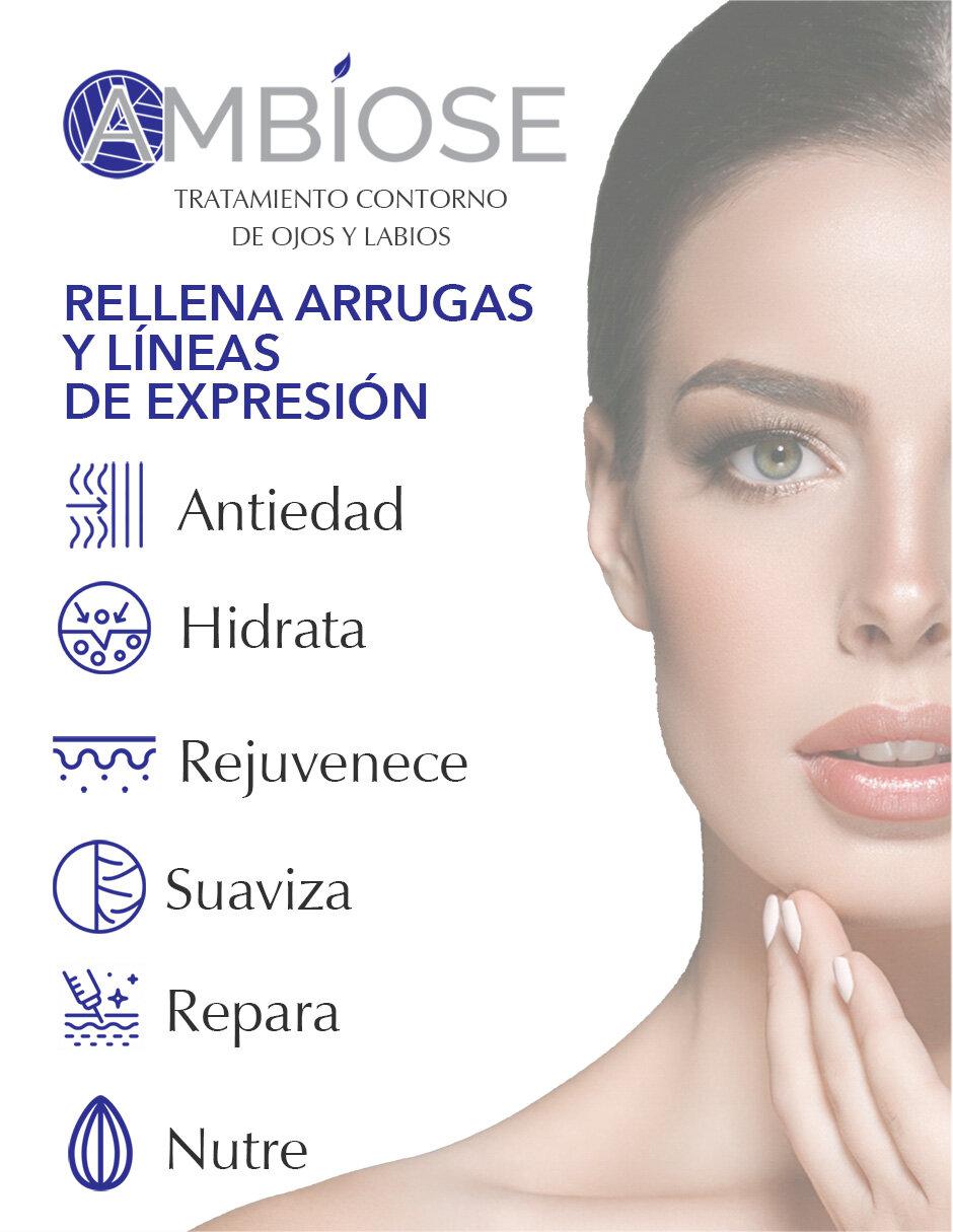 Crema para ojos recomendada para reafirmar día y noche Ambiose para todo tipo piel 3