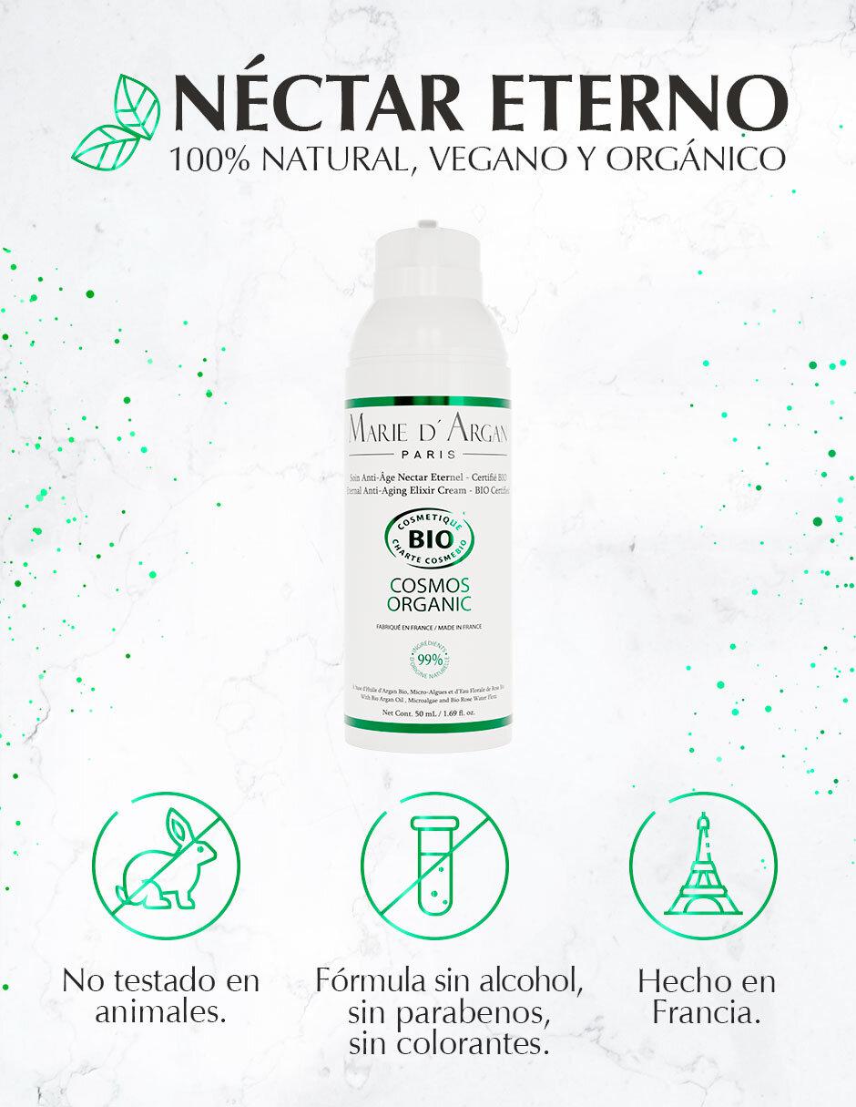 Crema facial recomendada para reafirmar día y noche Línea Orgánica para piel seca 3