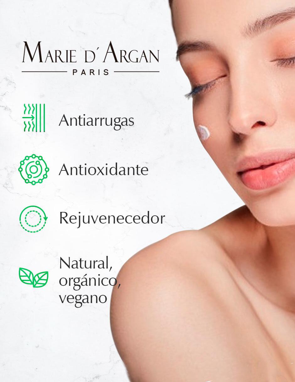 Crema facial recomendada para reafirmar de noche Línea Orgánica para piel seca 2