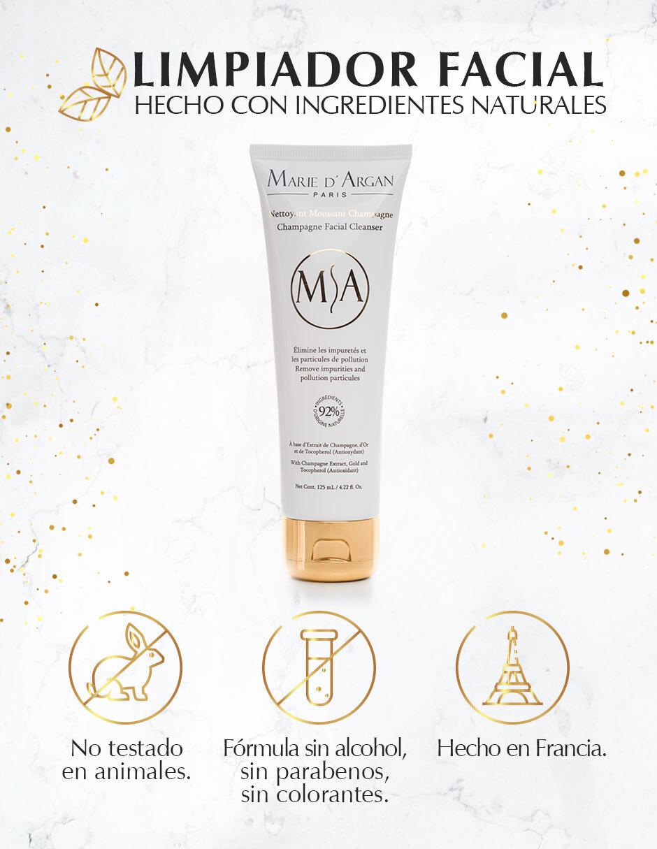 Limpiador facial Marie D'Argan Champagne 5