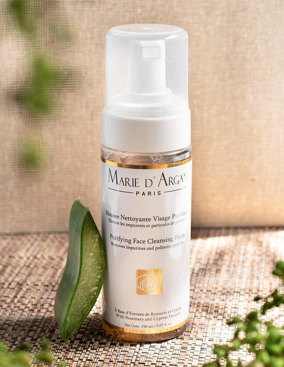 Espuma limpiadora purificante para rostro Marie D'Argan 2
