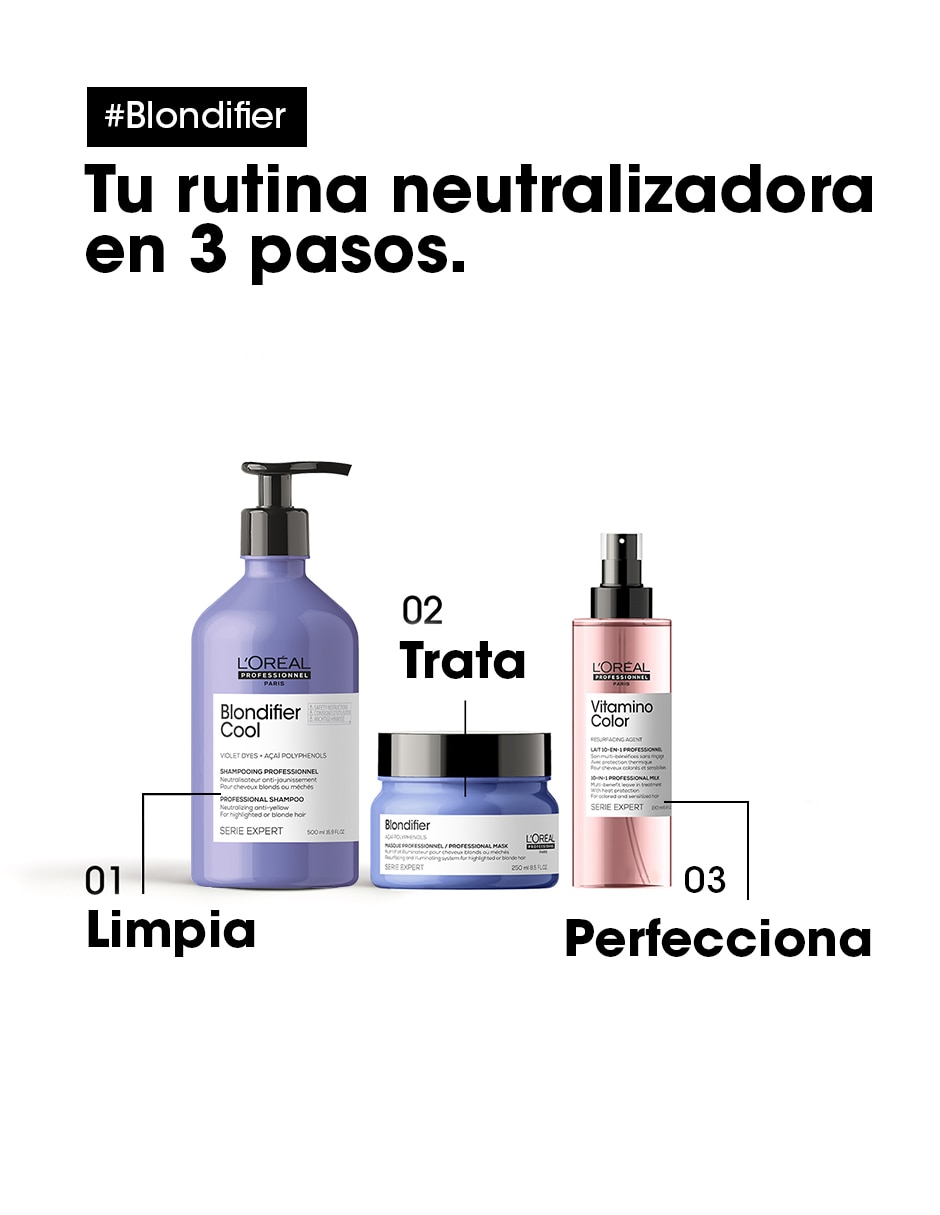 Mascarilla Blondiefier para restaurar 6