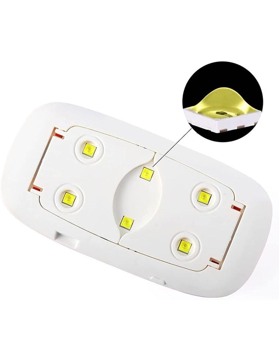 Lampara secadora de uñas Sun Mini UV LED portátil 2