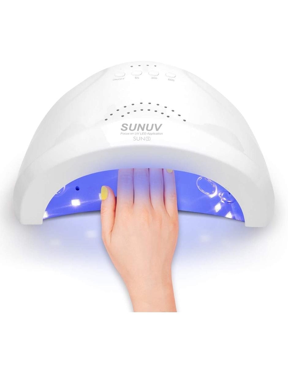 Lámpara secadora de uñas Sun One UV LED 48W 3