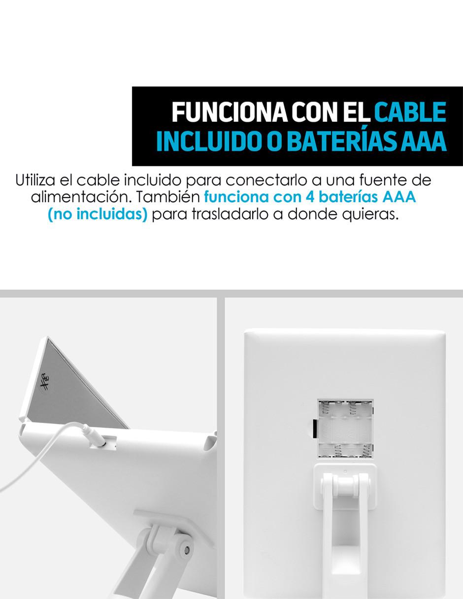 Espejo para maquillaje con luz 6