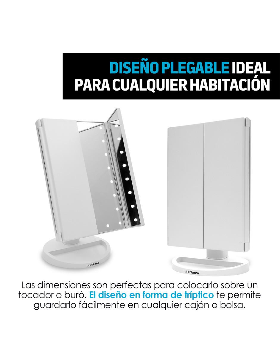 Espejo para maquillaje con luz 7