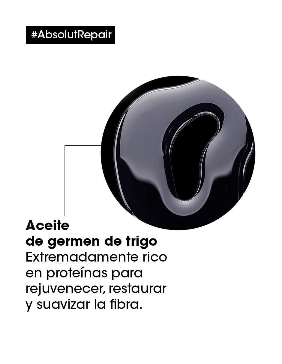 Suero hidratante para cabello dañado Absolut Repair Gold 90 ml 5