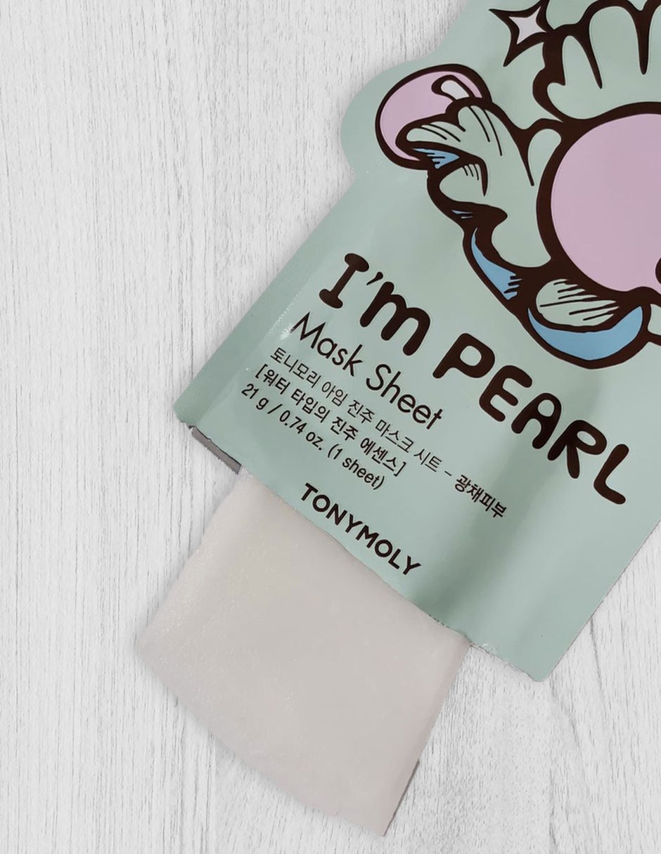 Luminating I'M Pearl Mask Sheet para prevenir signos de la edad 2