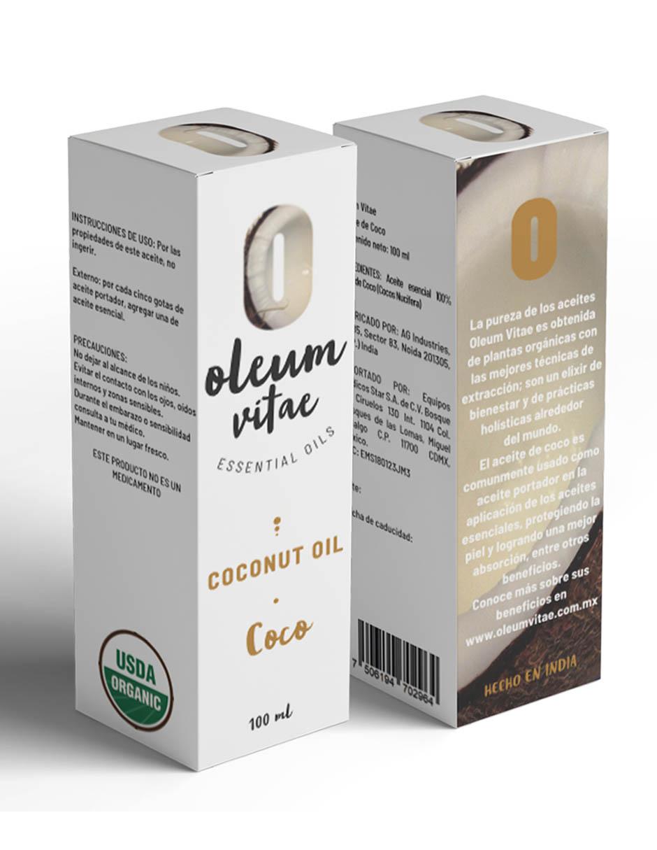 Aceite esencial de coco 100 ml 4
