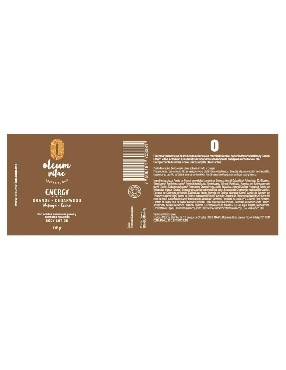 Body lotion Orange-Cedarwood unisex 3