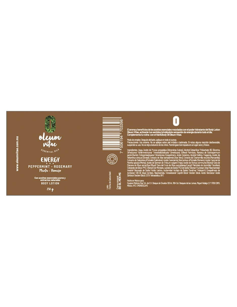 Body lotion Peppermint-Rosemary unisex 3