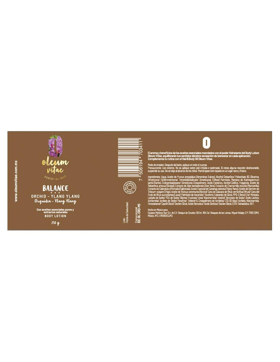 Body lotion Orchid-Ylang Ylang unisex 3