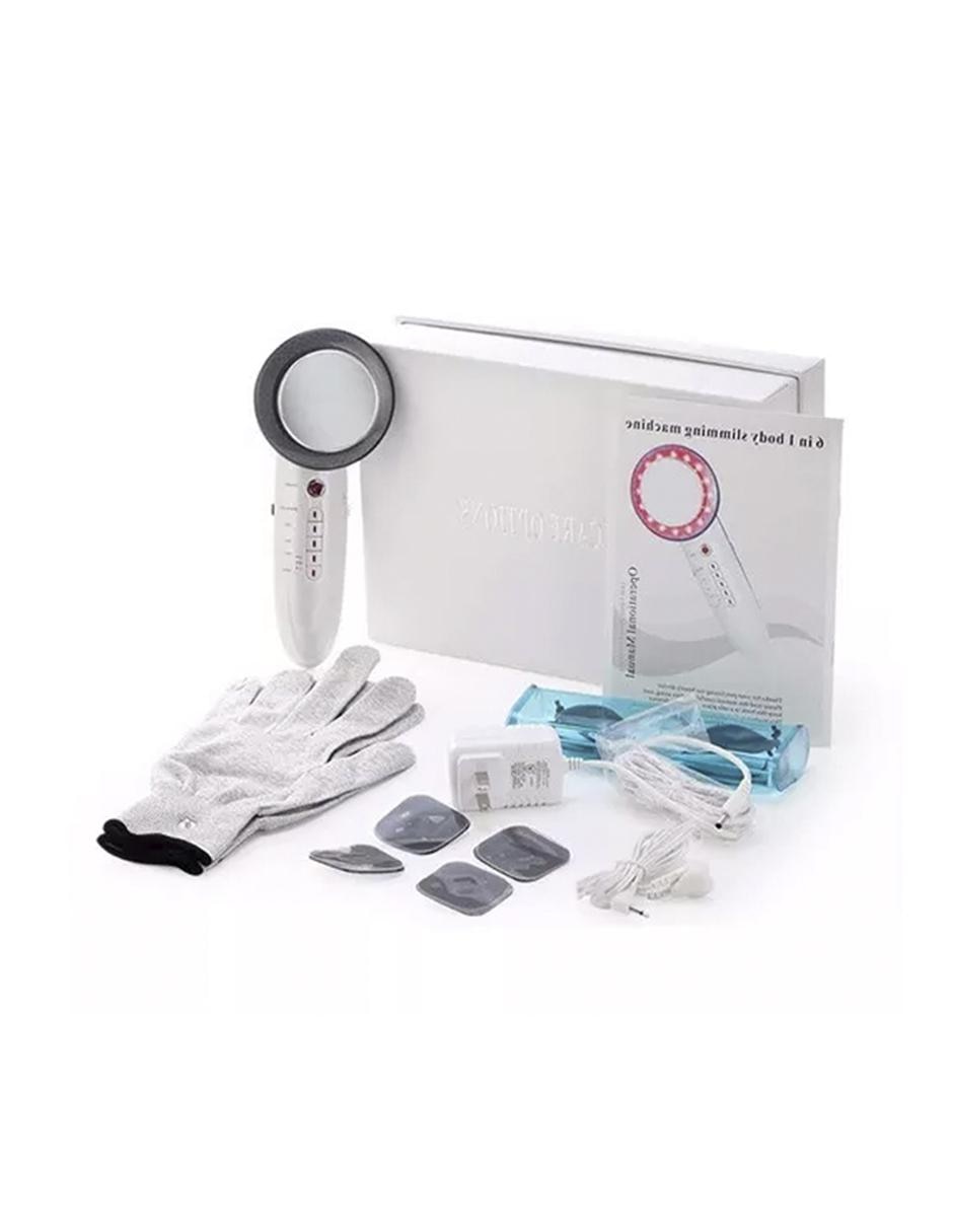 Set maquina LED cuello y radiofrecuencia 6 en 1 Ems 3