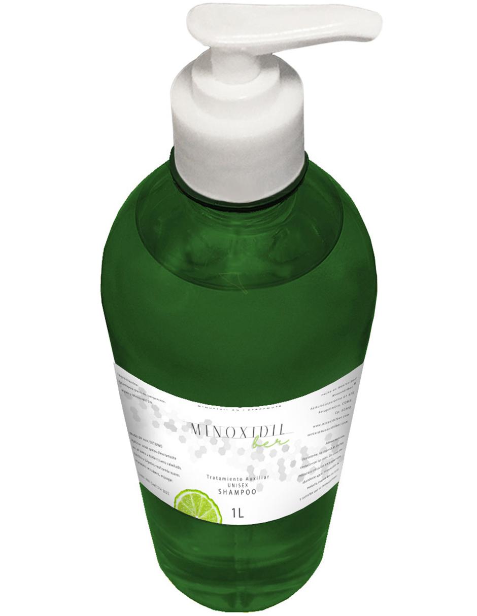 Shampoo anticaída para cabello Unisex de Bergamota con Minoxidil 5% Natural 2