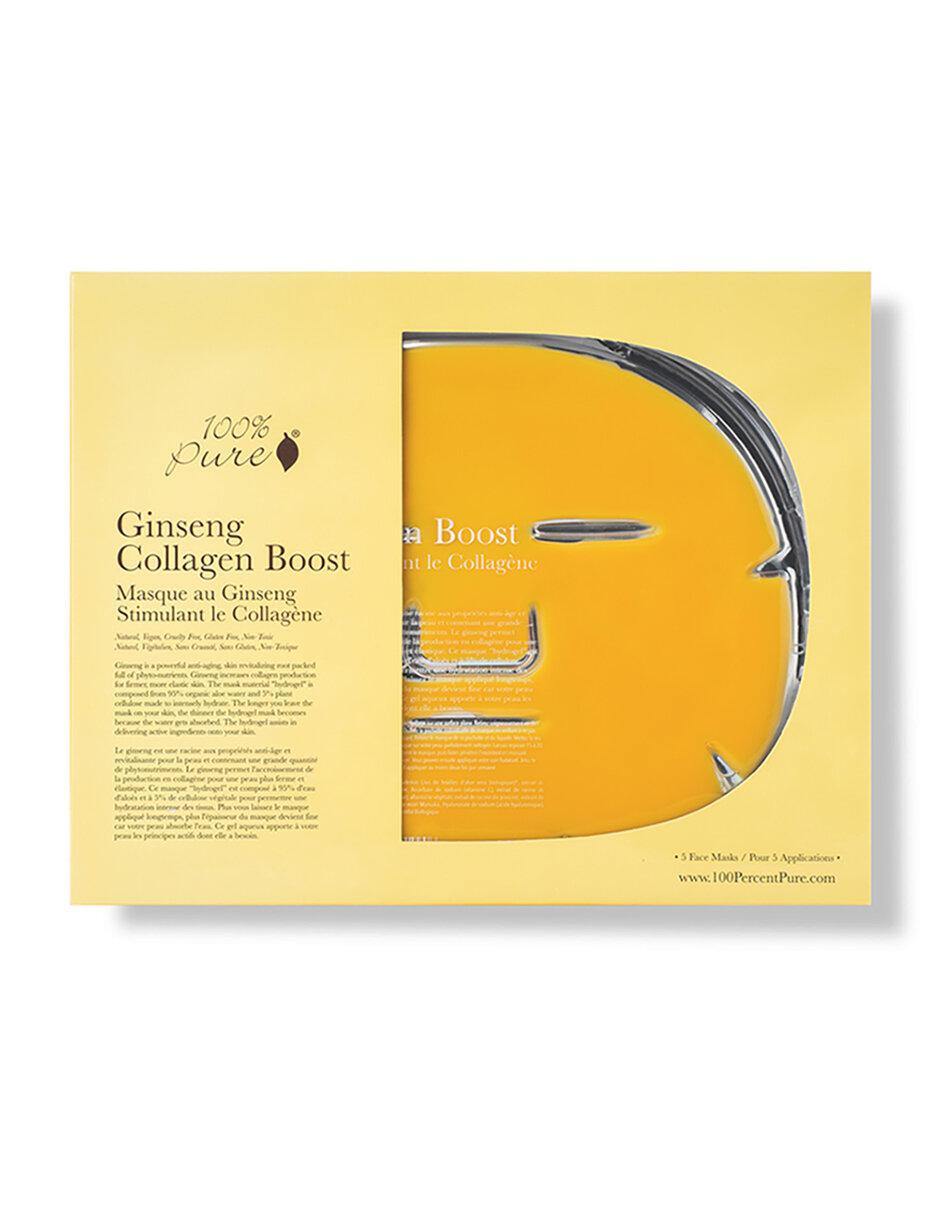 Mascarilla Ginseng Collagen Boost para hidratar