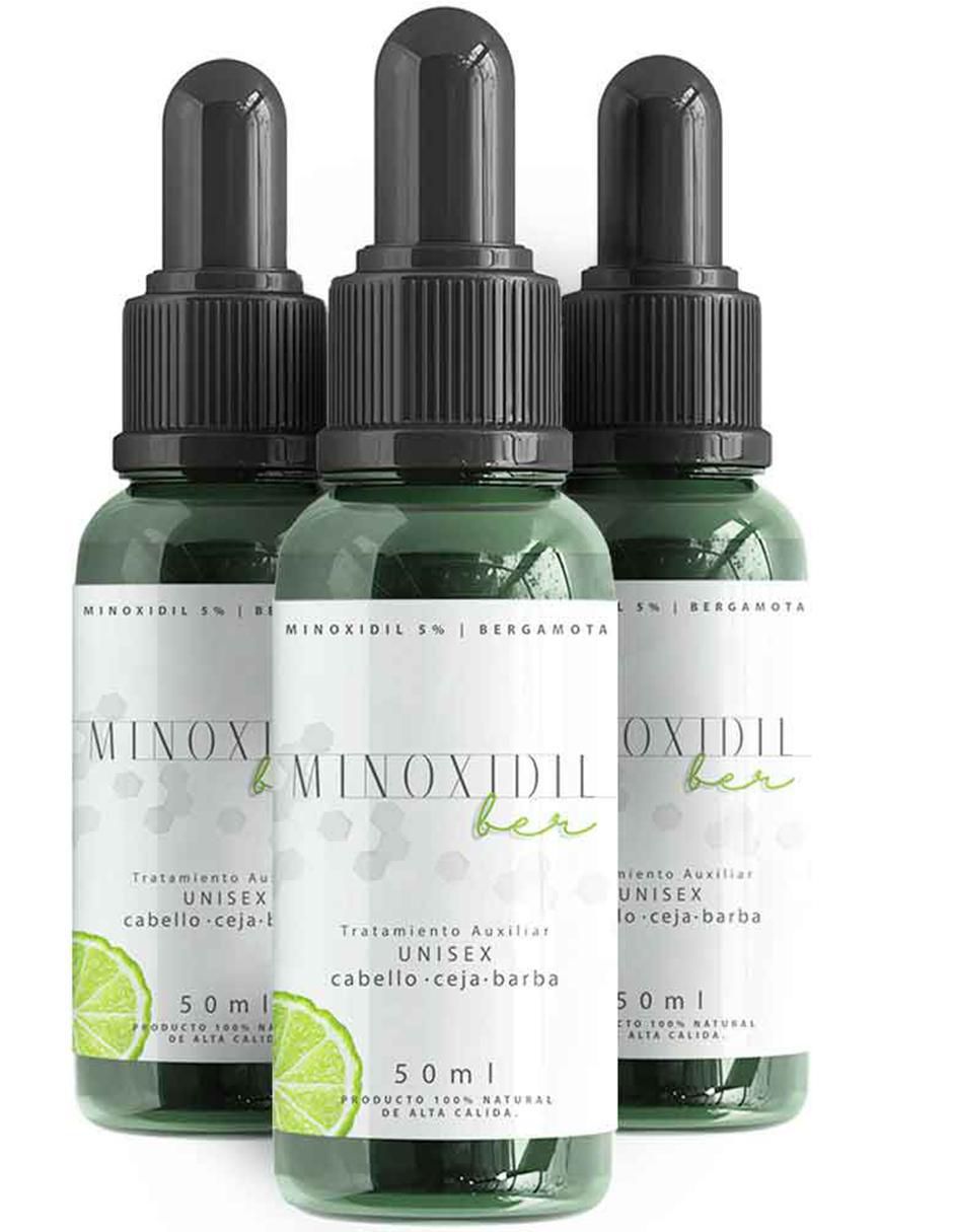 Tratamiento para cabello crecimiento con Minoxidil 2