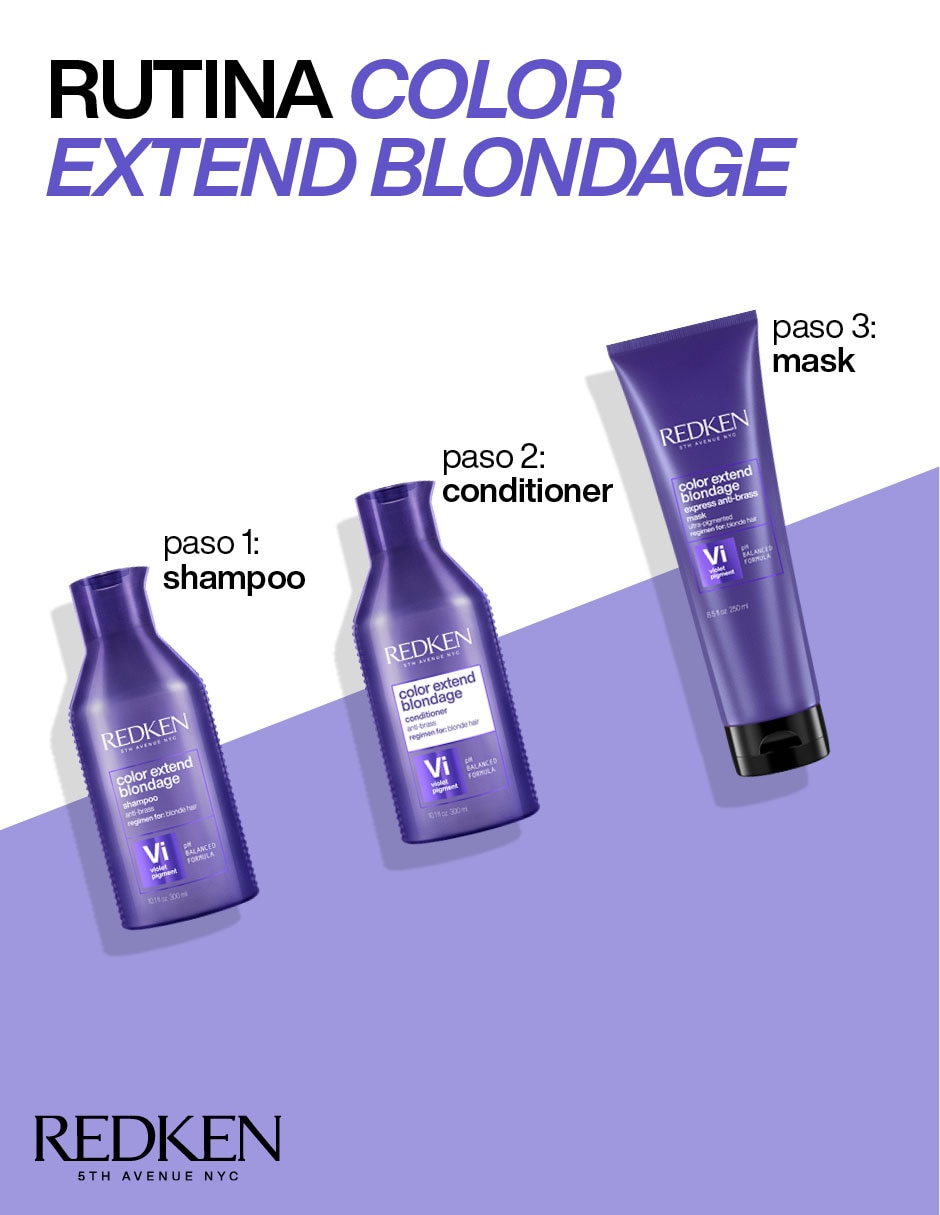 Acondicionador para cabello Color Extend Blondage 300 ml 8