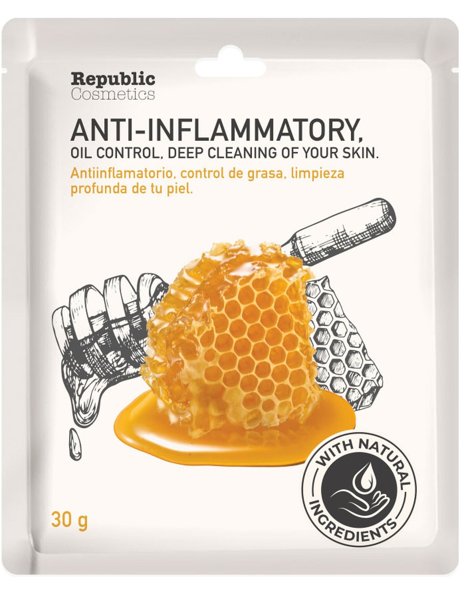 Mascarilla Anti-Inflammatory para limpiar 1