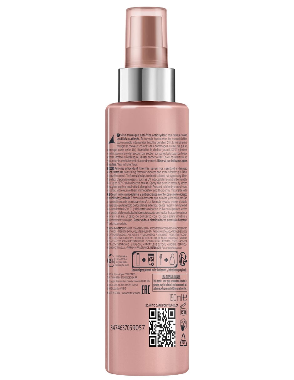 Sérum de protección térmica para cabello Chroma absolute todo tipo piel 2