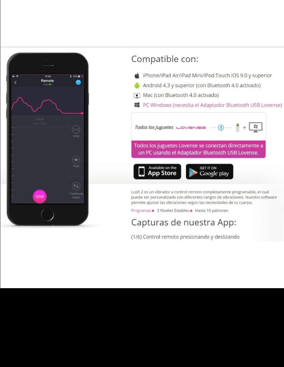 Masajeador femenino Lush 5