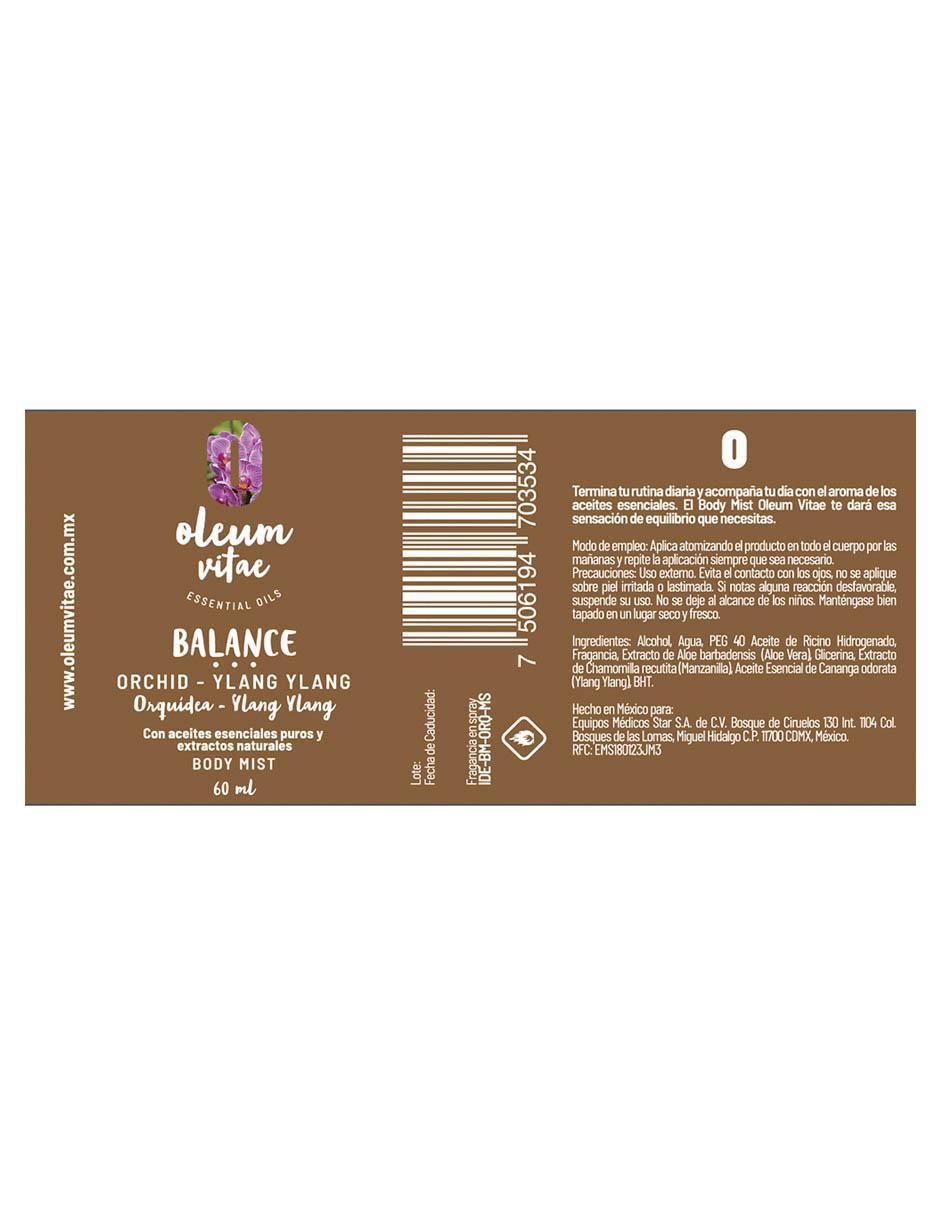 Body mist Orchid-Ylang Ylang unisex 3