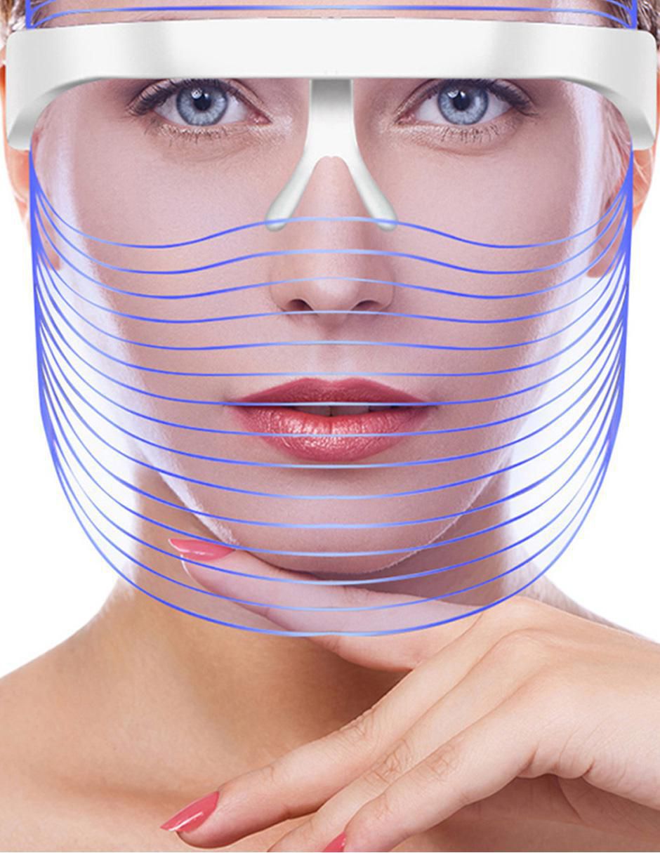 Mascarilla facial de luz LED 2