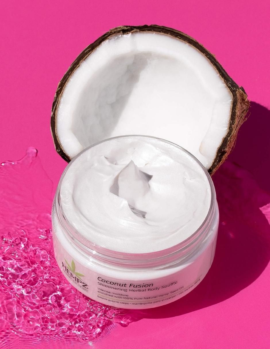Crema hidratante Coconut Fusion Shimmering Herbal Body Soufflé 3